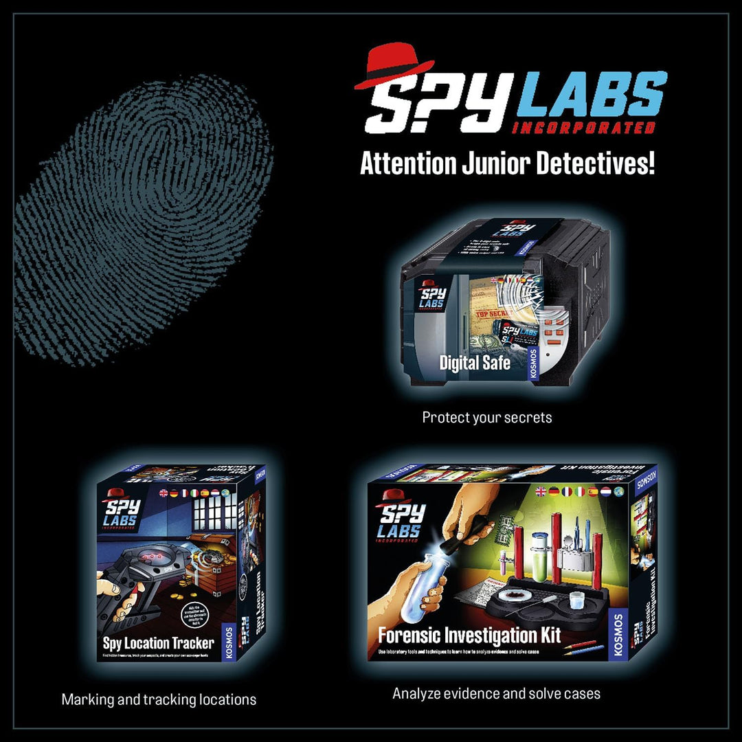 Kosmos 617257 Spy Labs Incorporated Spy Location Tracker, Track Your Suspects, Detective Toys for Ch