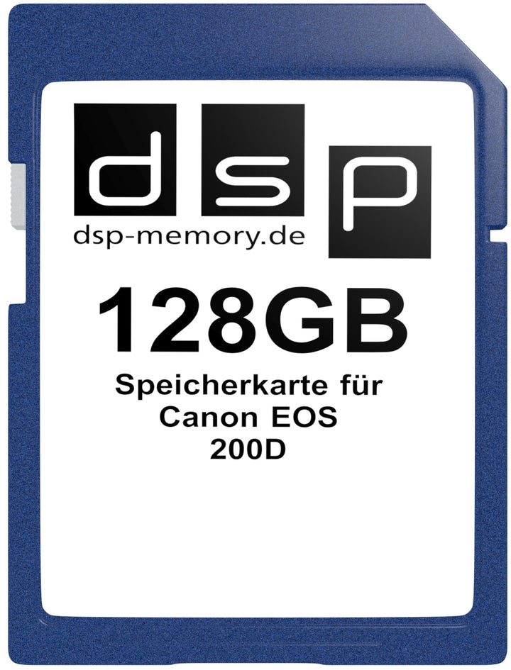 128GB Speicherkarte für Canon EOS 200D Digitalkamera, 128GB