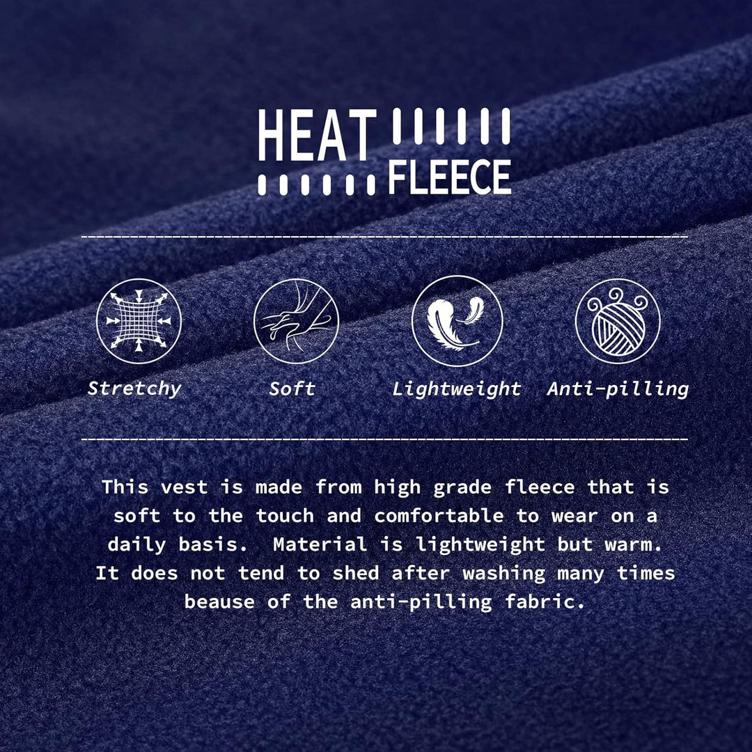 33,000ft Damen Fleece Weste Jacke Standkragen Ultraleicht Outdoor Westen Tops mit Taschen Reissversc