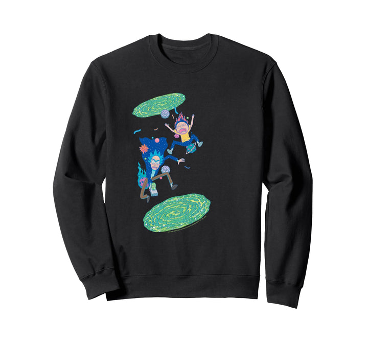 Rick and Morty Portal Jump Sweatshirt