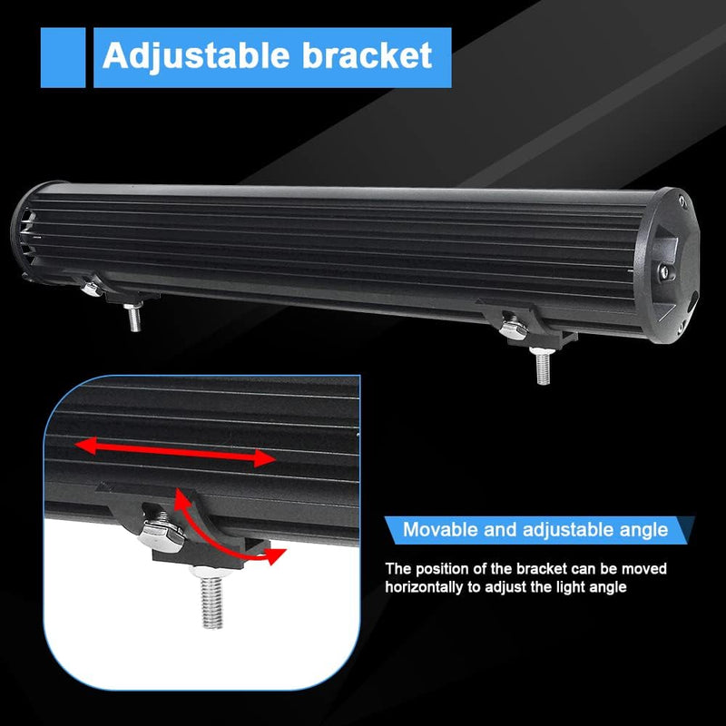 Willpower 17inch 450W Led Zusatzscheinwerfer 12V Led Scheinwerfer Auto IP67 Wasserdicht Flutlicht Pu