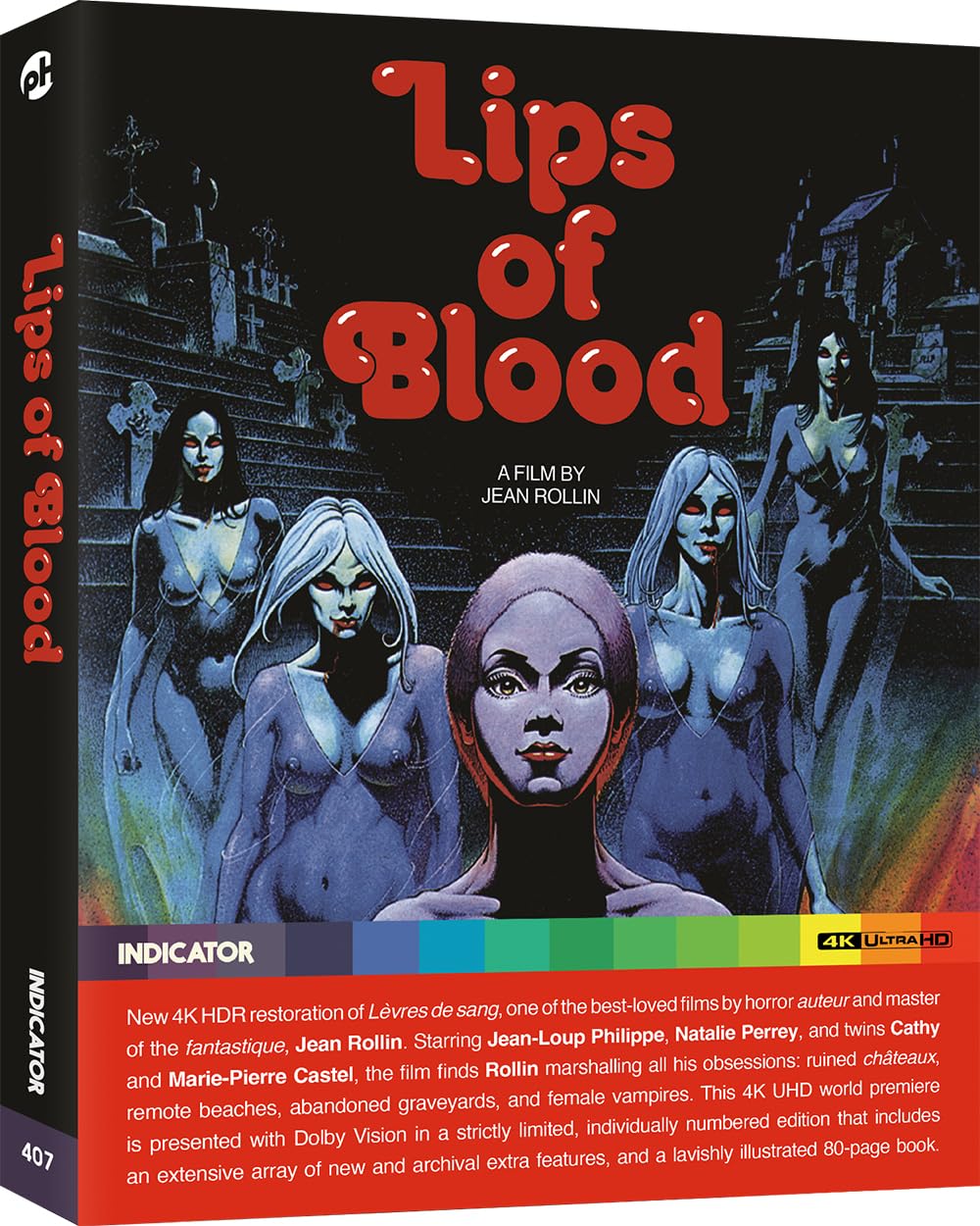 Lips of Blood (Limited Edition 4K UHD), Blu-ray