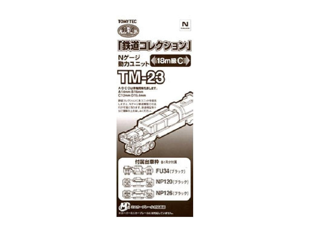 Tomytec 259749 Fahrgestell, motorisiert, TM23, Medium