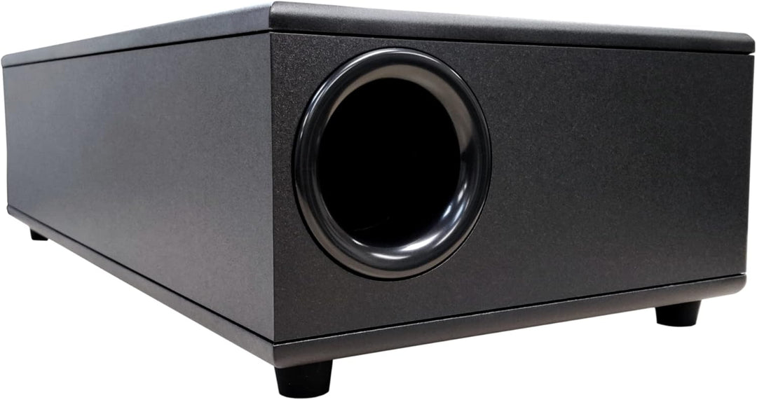 Earthquake Sound CP-8 Couch Potato Subwoofer, Slim, 8 Zoll, 300 W, Schwarz