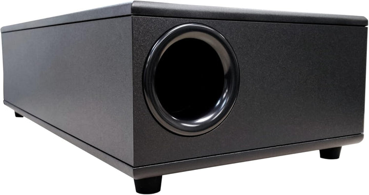 Earthquake Sound CP-8 Couch Potato Subwoofer, Slim, 8 Zoll, 300 W, Schwarz
