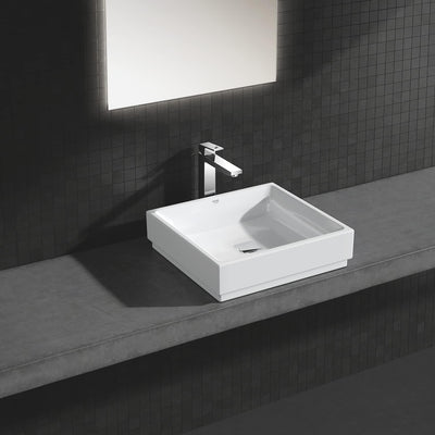 GROHE Cube Keramik | Aufsatzschale ohne Hahnloch 50 cm | alpinweiss | 3948100H