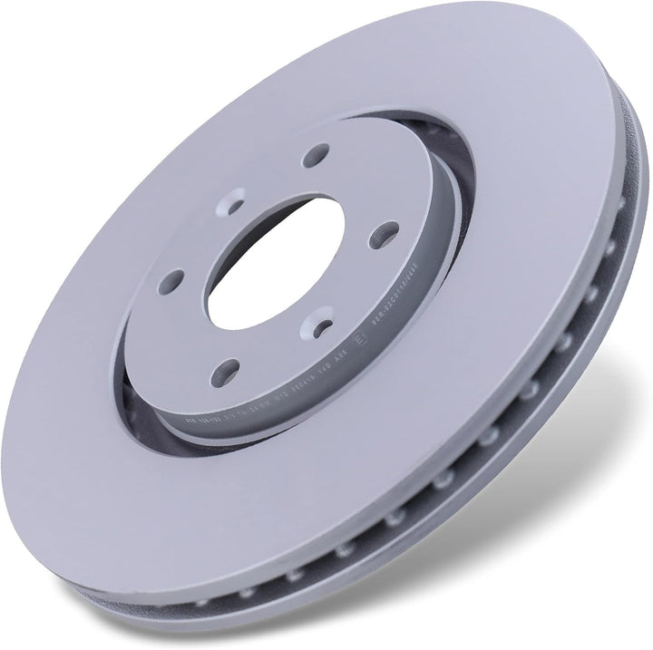 ATE Bremsenset Vorderachse inkl. Bremsscheiben vorne Ø 283 mm belüftet und Bremsbeläge vorne Kompati