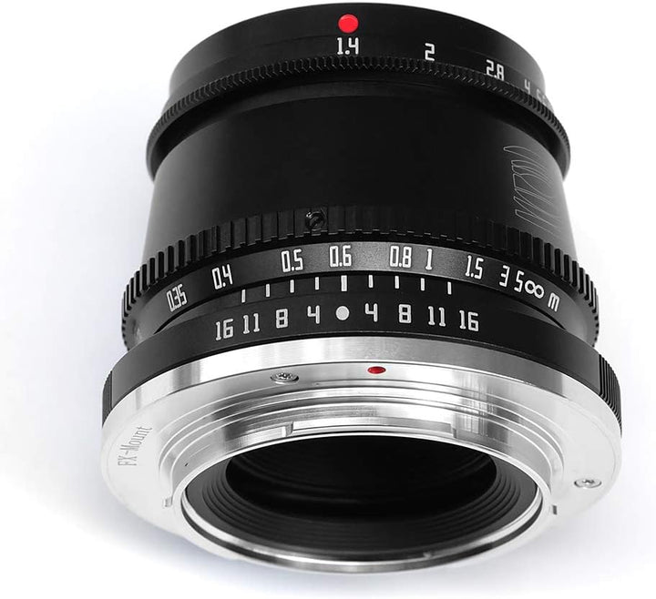 TT Artisan 35mm F1.4 APS-C Objekt Anschluss Fuji X Mount Black Weitwinkelobjektiv mit manuellem Foku