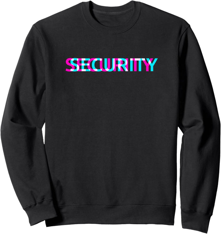 Security Guard Türsteher Kostüm Sweatshirt