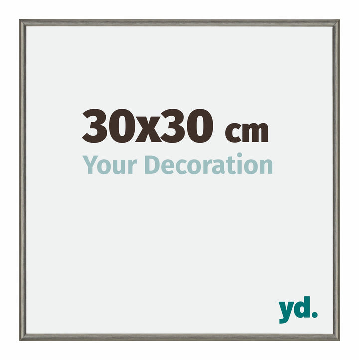 yd. Your Decoration - Bilderrahmen 30x30 cm - Bilderrahmen aus Aluminium mit Acrylglas - Antireflex
