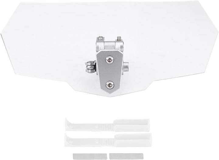 Motorrad Windabweiser, Qiilu Windschild aufsatz Motorrad 27x12x4.4cm windschild Motorrad Universal