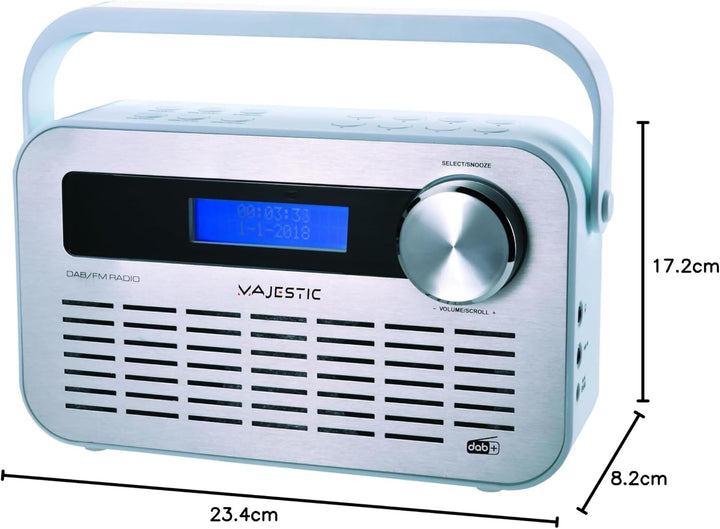 Funkwecker (Dab-843) Dab+FM Aux LCD