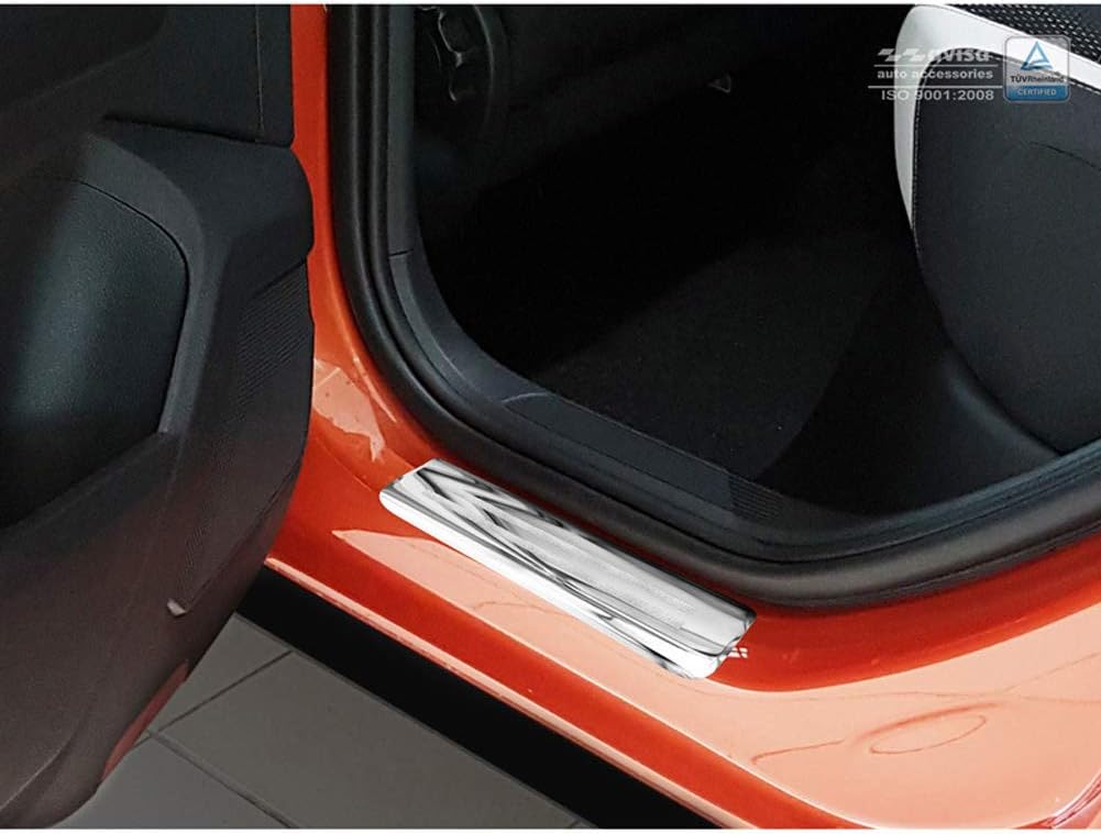 Edelstahl Einstiegsleisten kompatibel mit Volkswagen T-Roc 2017-2022 & Facelift 2022- - 'Sportline'