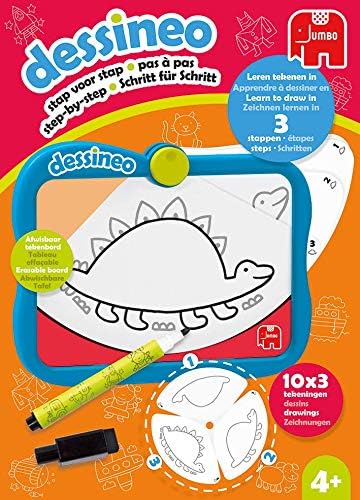 Jumbo Spiele Dessineo Doodle Kreativspielzeug - Lernspiel zum Malen und Zeichnen - für Kinder ab 4 J