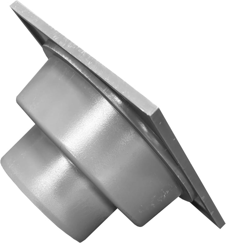 Hofablauf grau 20 x 20 cm befahrbar, senkrechter Abgang