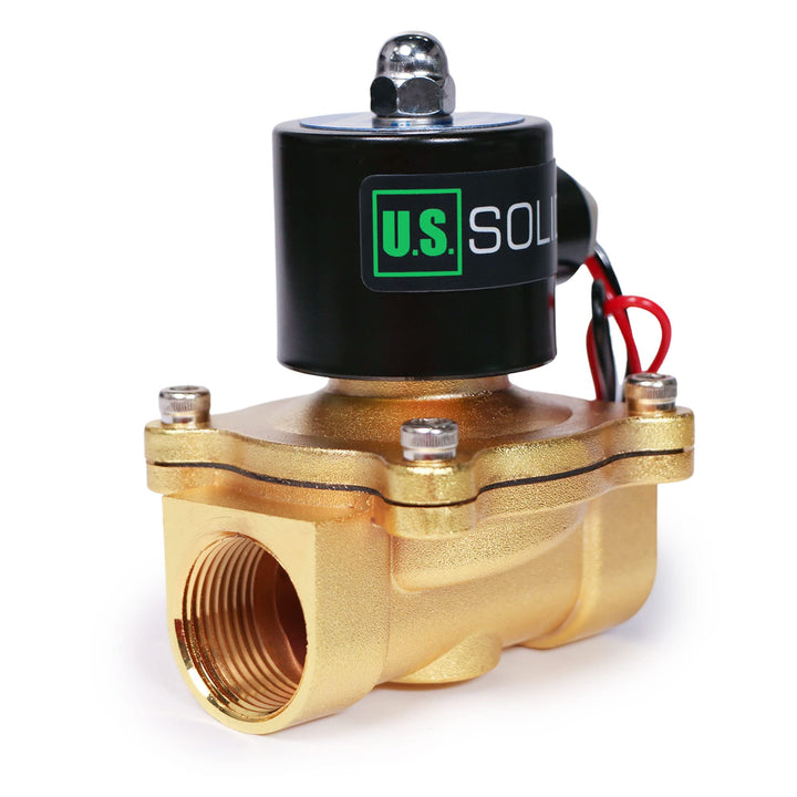 U.S. Solid Magnetventil - 1" Zinklegierung 230V AC Magnetventil, NBR-Dichtung, stromlos geschlossen,