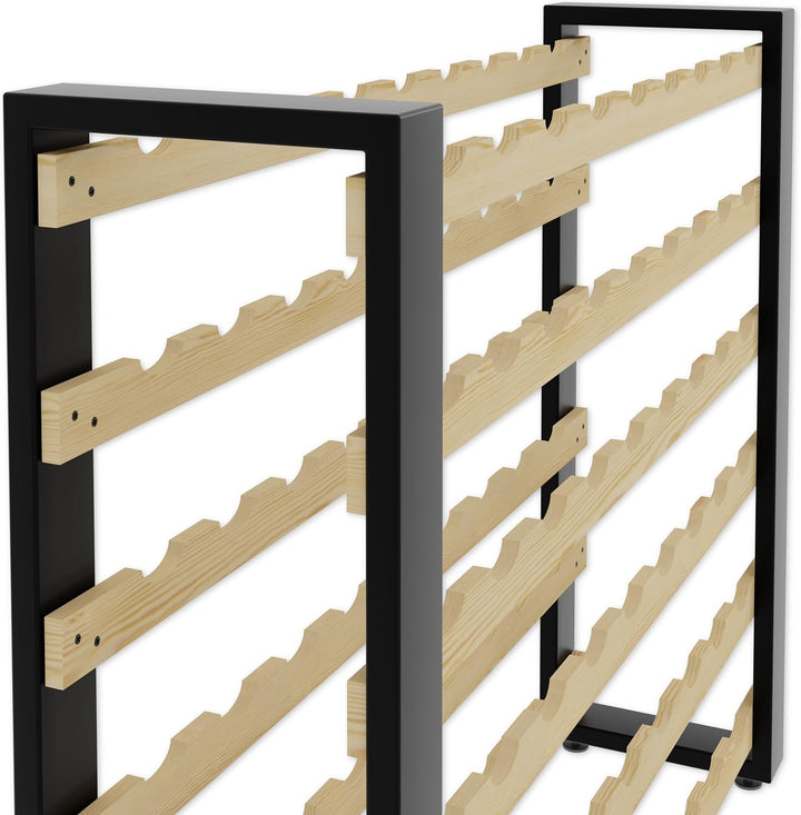 Lenmar Serie RW Weinregal aus Holz für Flaschen, LOFT, Flaschen, Wein, Flaschenregal, Kellerregal, R