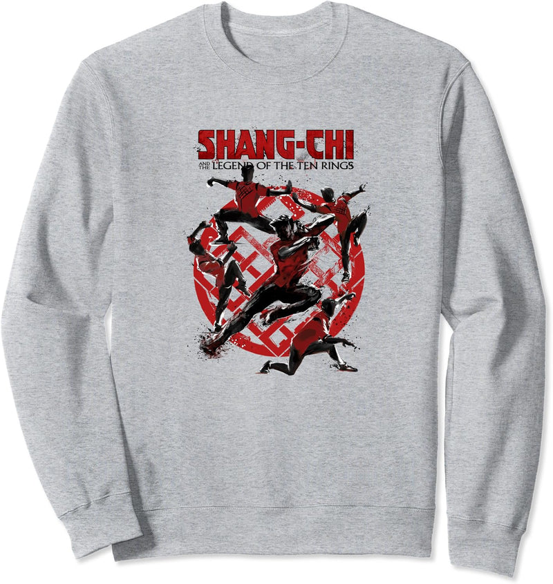 Marvel Shang-Chi Poses Logo Sweatshirt
