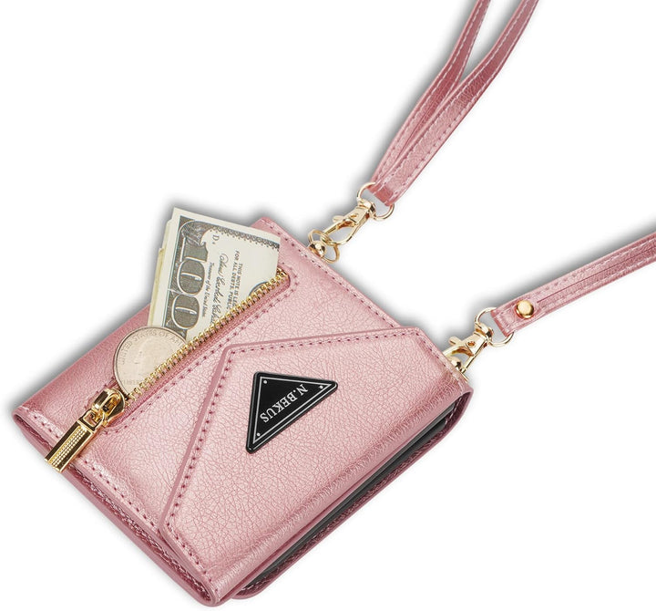 UDBKKDX Handyhülle für Samsung Galaxy Z Flip 5, Schutzhülle Mattes Leder mit Standfunktion hülle Kam