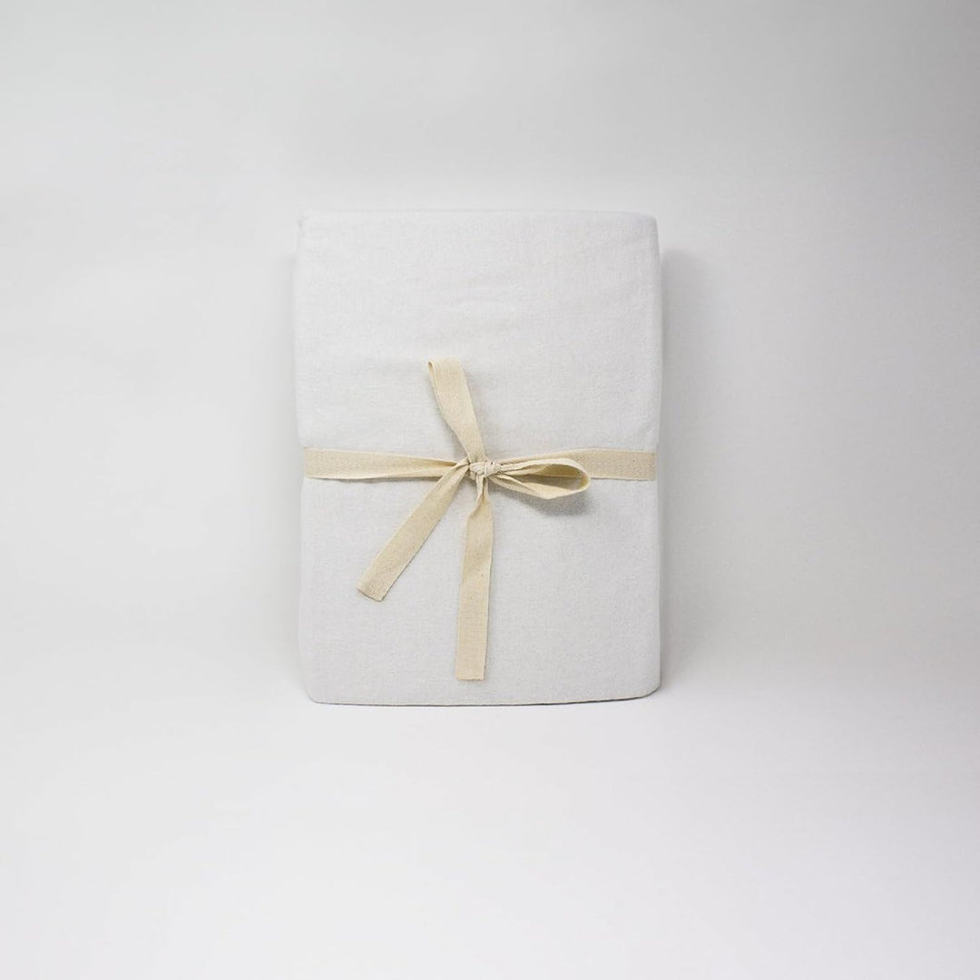 Kadolis - Matratzenschutz für Babys 60x120 cm - Stoff 100% Flanell aus Bio-Baumwolle - Weich und kom