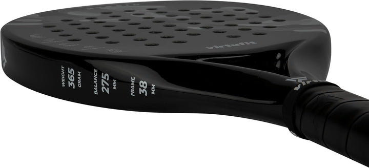 VirtuFit Hybrid Padelschläger - Schwarz - Grau