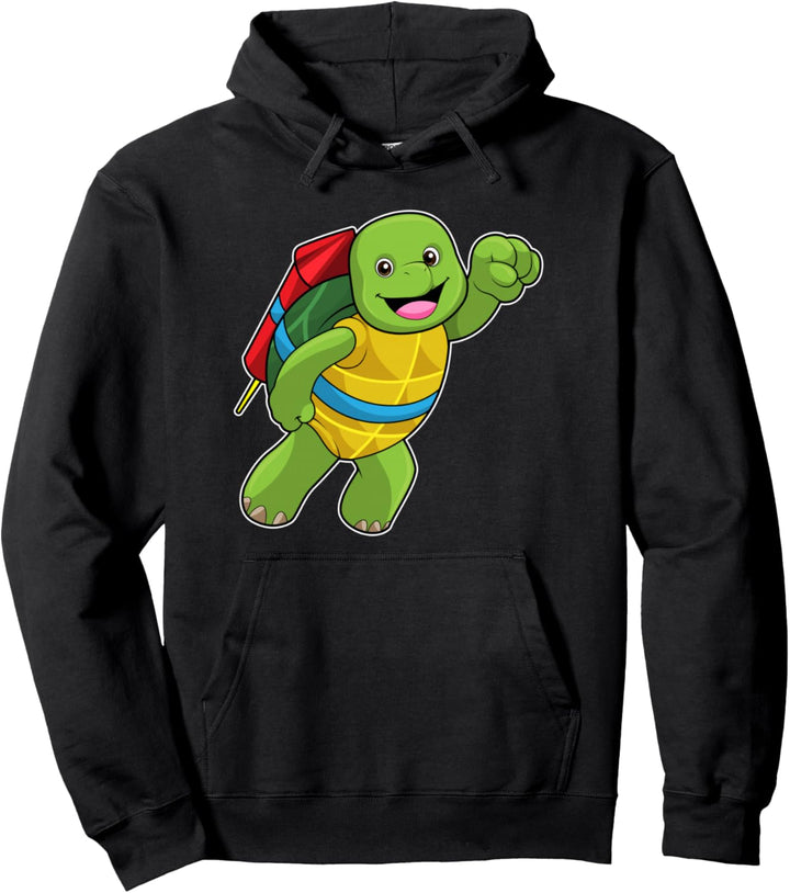 Schildkröte Rakete Pullover Hoodie