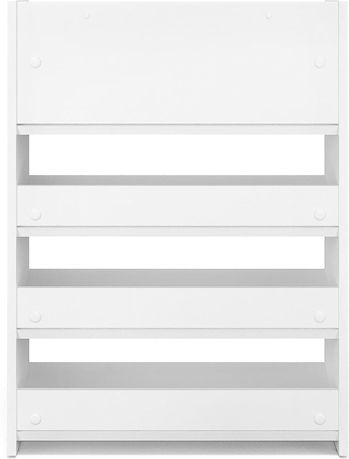 KOMTO Schuhregal Schmal - Schuhablage Flur mit 4 Ebenen Offener Schuhschrank Schuh Organizer Platzsp