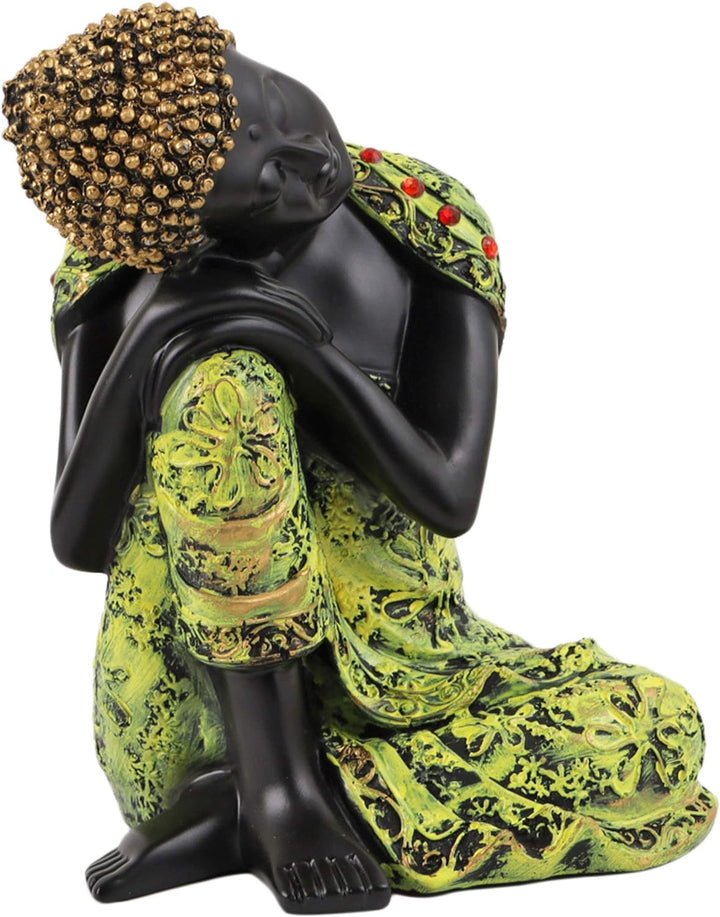Tied Ribbons Buddha Showpiece for Home Décor- Buddha Statue for Home Decoration Buddha Statue Orname