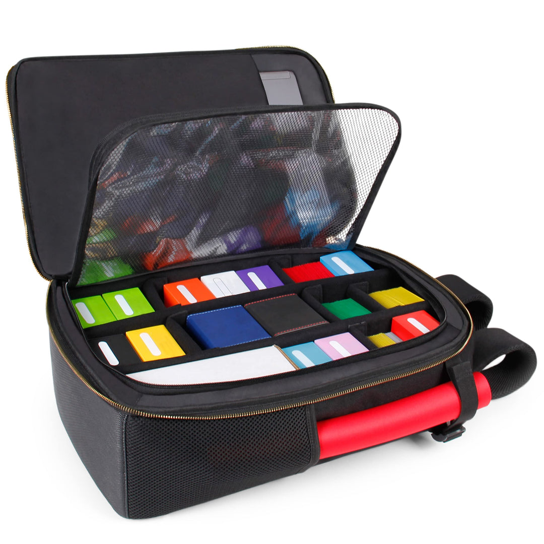Enhance MTG Rucksack – TCG-Rucksack für Deckboxen, gesleevte Karten, Spielmatten, MTG-Zubehör – anpa