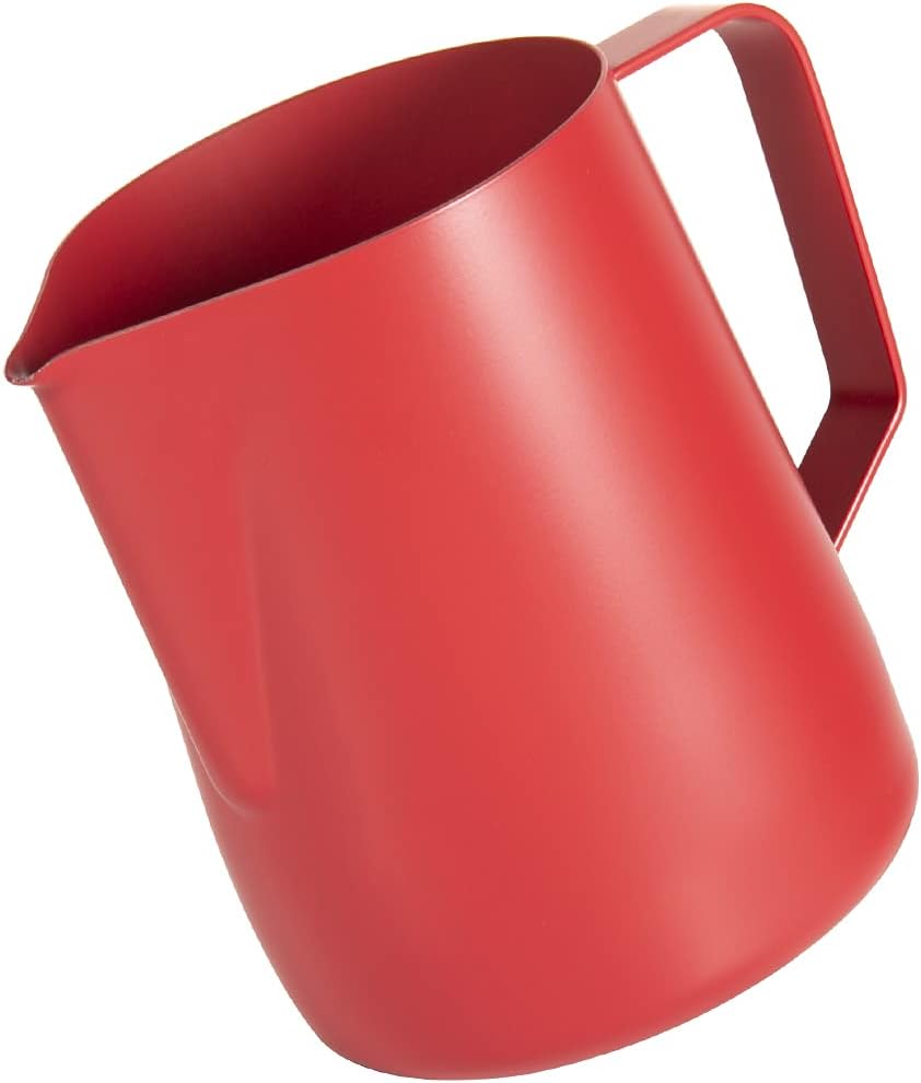 Dianoo Milchaufschäumkrug Dampfkrug Espresso Milchaufschäumkrug Edelstahl Kaffeekanne Latte Art Tass