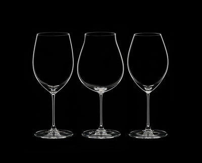 RIEDEL Ridel Veritas Gläser-Set, Kristall, transparent, 3 Stück (1er Pack), 3 3 Stück (1er Pack) Tra