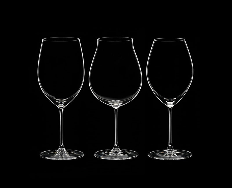 RIEDEL Ridel Veritas Gläser-Set, Kristall, transparent, 3 Stück (1er Pack), 3 3 Stück (1er Pack) Tra