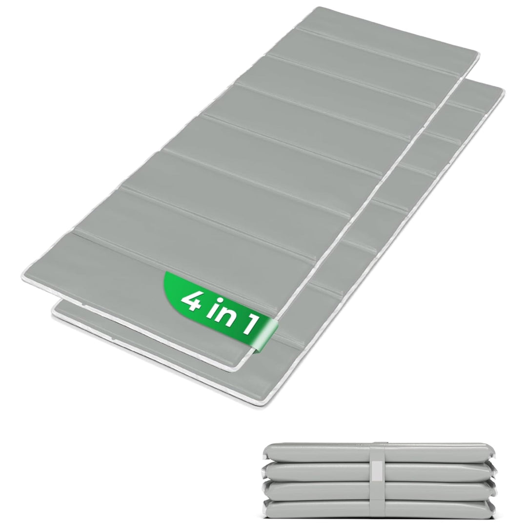 StarK Strandmatte klappbar leicht 190×60 cm gepolstert für Strand &amp; Garten | Kompakt faltbar, wasser