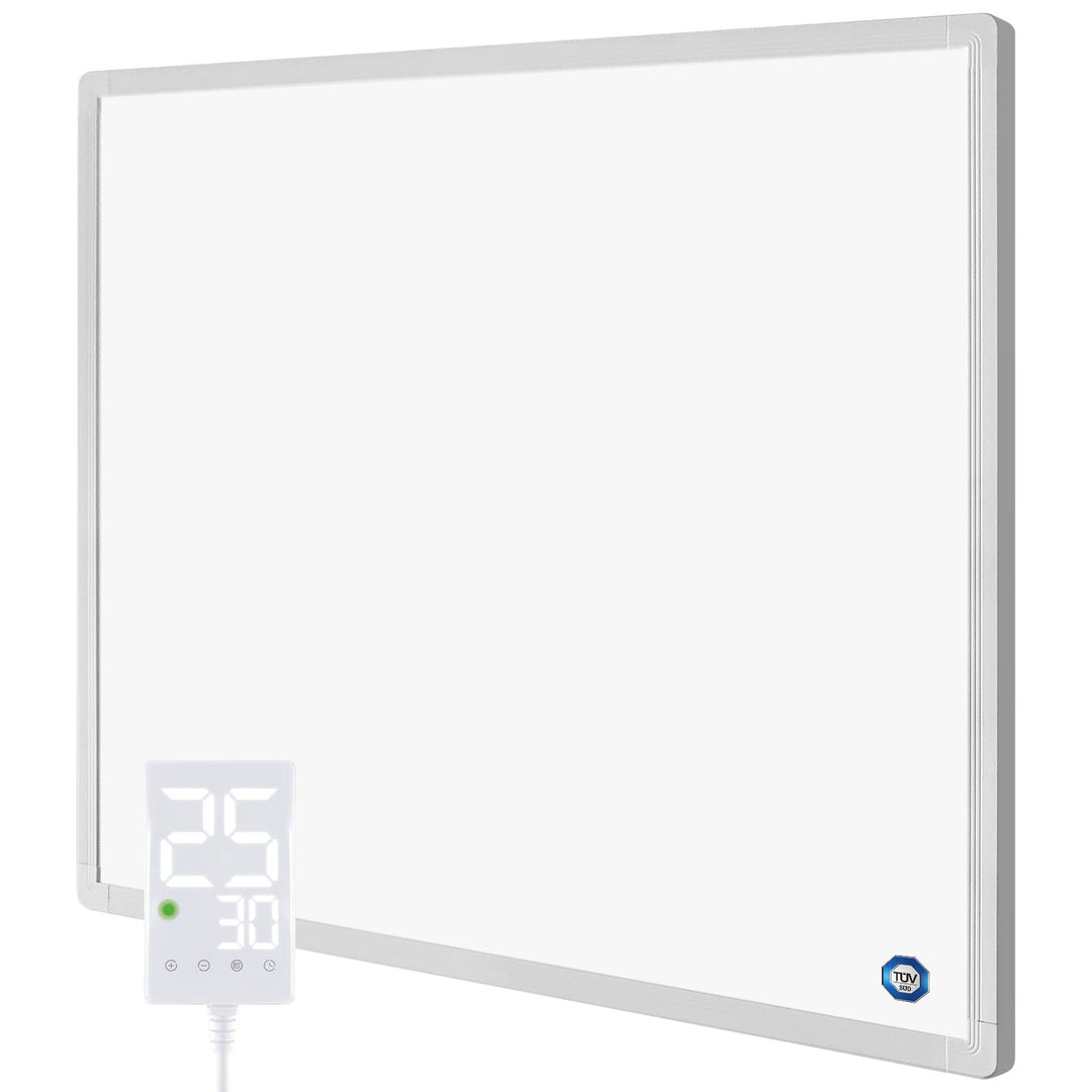 Hocosyme Infrarotheizung mit Thermostat 300 Watt, Infrarotheizung Wandmontage - 1-3 Min auf Betriebs