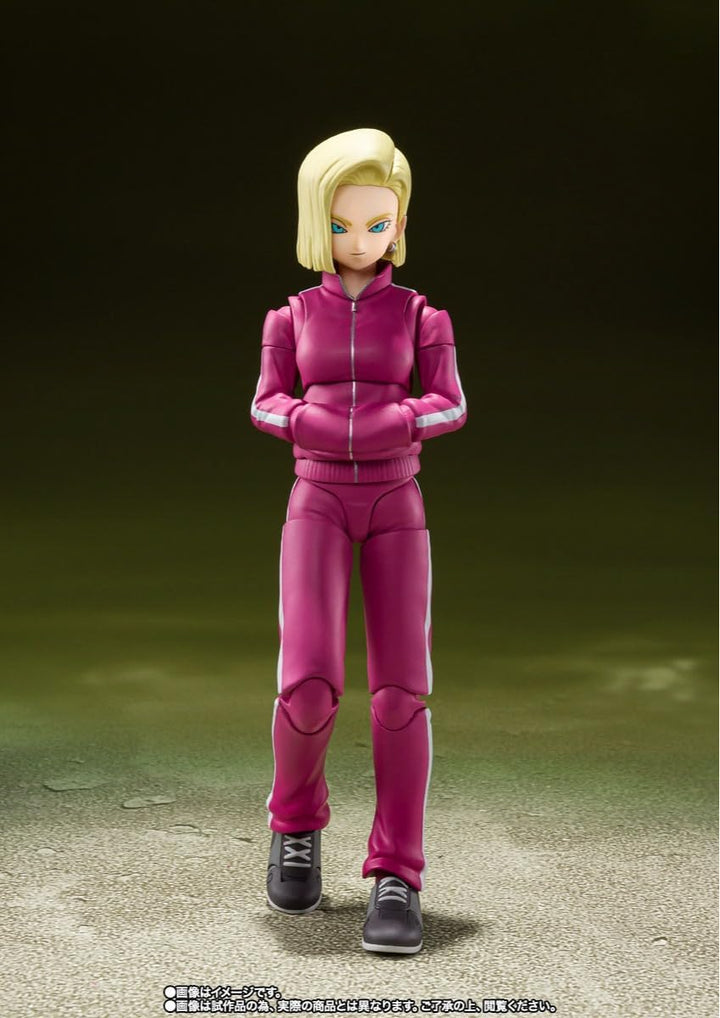 Figur Androide 18 Saga De La Batalla Innenraum Universos Dragon Ball Super 14 cm