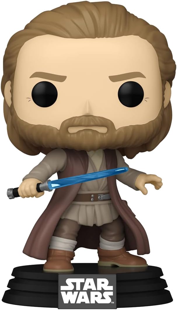 Funko Pop! Vinyl: Obi-Wan Kenobi Battle Pose - Jasper - Star Wars - Vinyl-Sammelfigur - Geschenkidee
