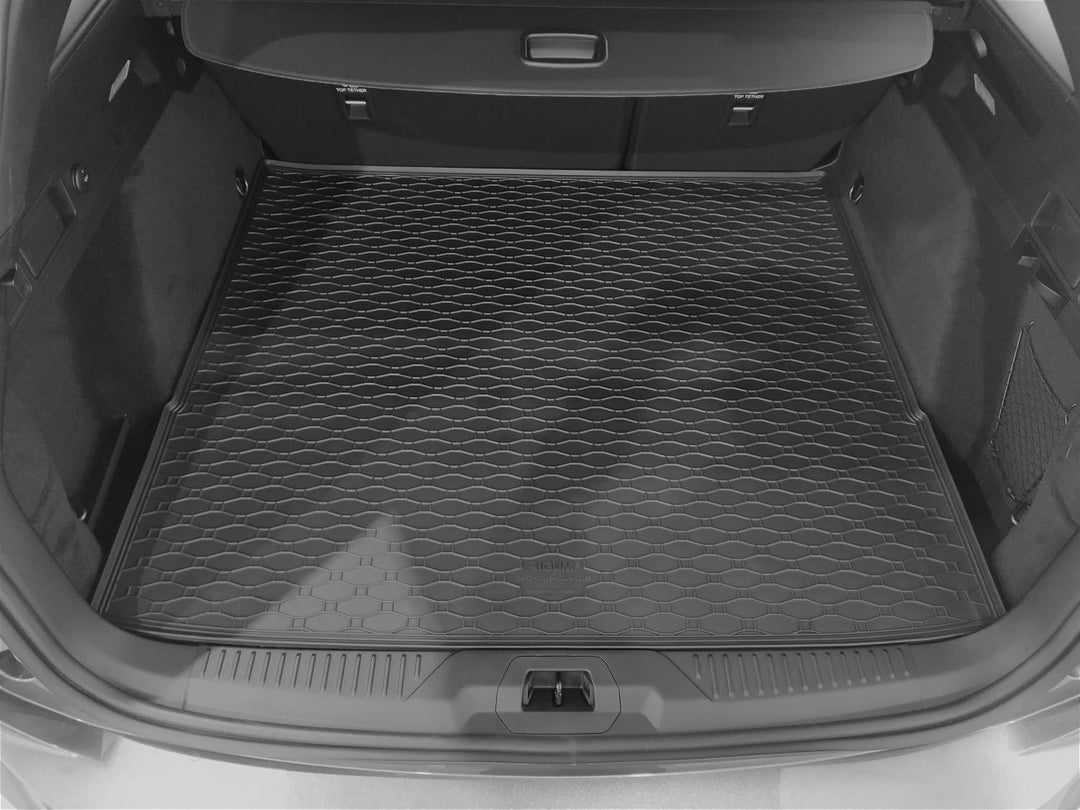 Stylisches Gummi- und Kofferraumwanne Set geeignet für Ford Focus Kombi Hybrid ab 2020 - Schützen un