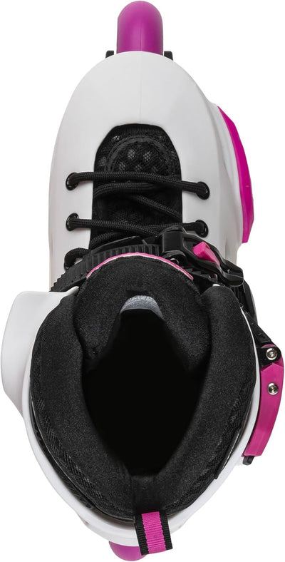 Rollerblade Mädchen Apex Inlineskate 235 White/Pink, 235 White/Pink