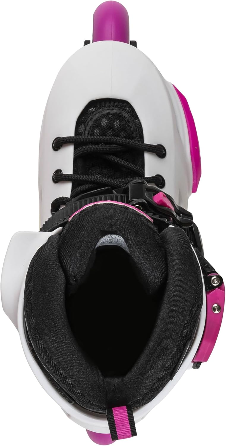 Rollerblade Mädchen Apex Inlineskate 235 White/Pink, 235 White/Pink