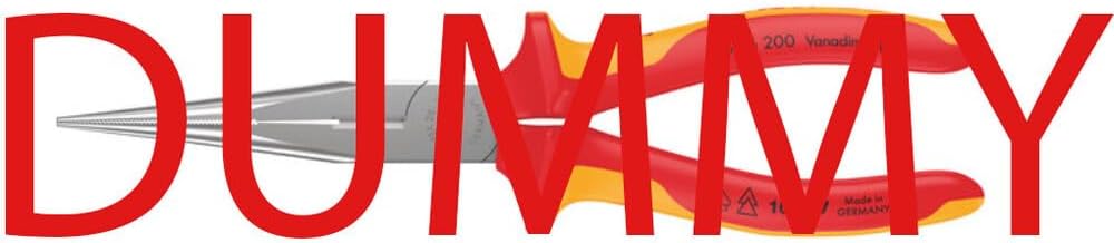 Wera 05150184001 9784 Schaumstoffeinlage KNIPEX Zangen Set VDE 1, 3-teilig