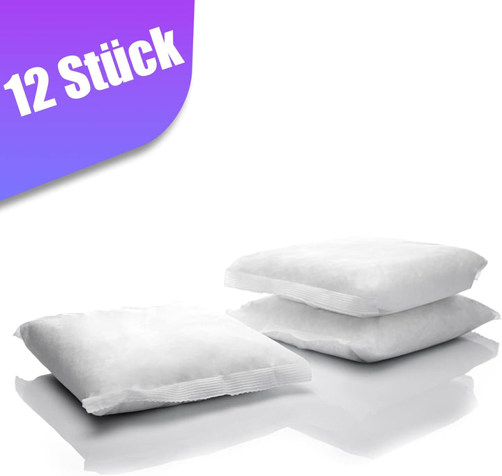 BigDean 12x 400g Luftentfeuchter Nachfüllpack Feuchtigkeitskiller Feuchtigkeits-Stopper Nachfüll-Beu