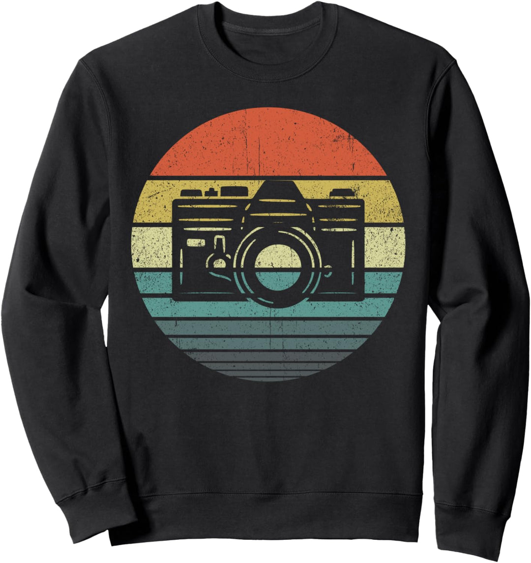 Retro Kamera Fotografie Fotograf Fotografen Geschenk Sweatshirt