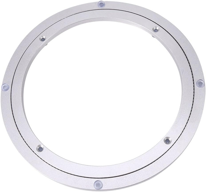 Drehlager-Drehtisch aus robuster Aluminiumlegierung,Drehlager-Plattenspieler, runder Esstisch, glatt