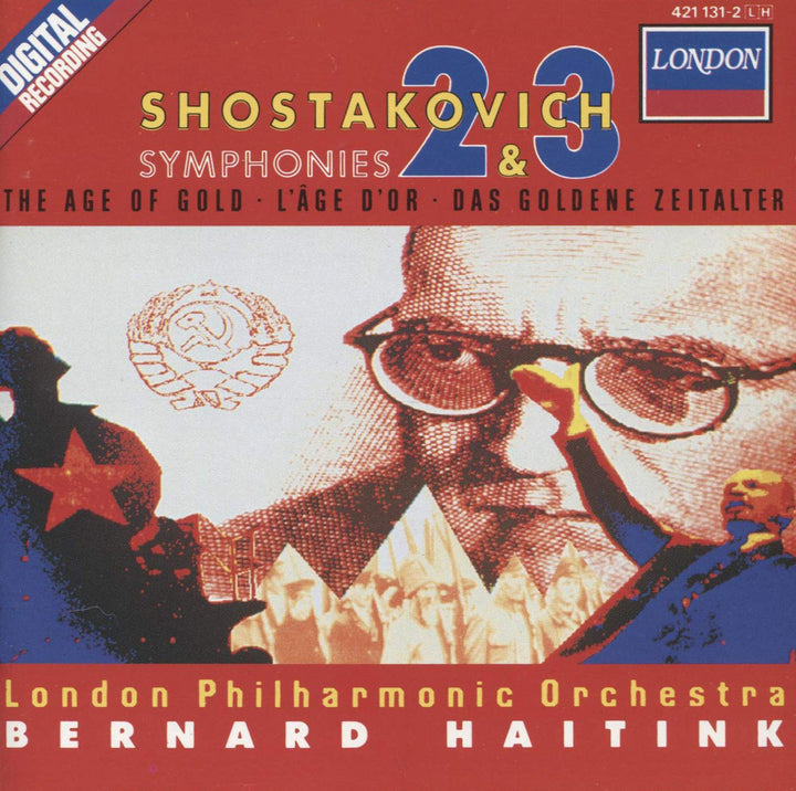 Symphonies 2 & 3 / Age of Gold, Audio-CD