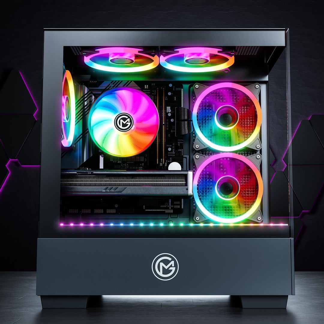 GameMachines Evolv - Gaming PC - AMD Ryzen 7 5700X - GeForce RTX 4060 Ti - 1TB SSD - 32GB DDR4 - WLA