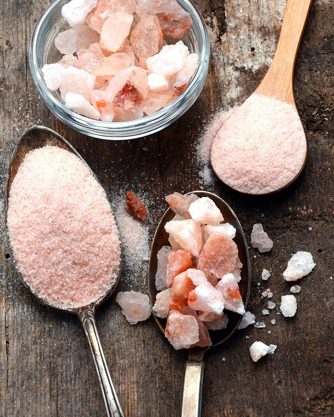 Pink Himalaya Salz Vorteilspack 5x1kg, grobe Körnung, Perfekt für Salzmühle, Brocken, Steinsalz/Kris