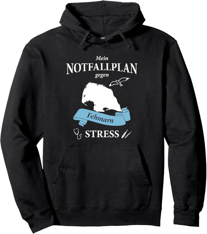 Notfallplan Fehmarn - Ostsee Pullover Hoodie