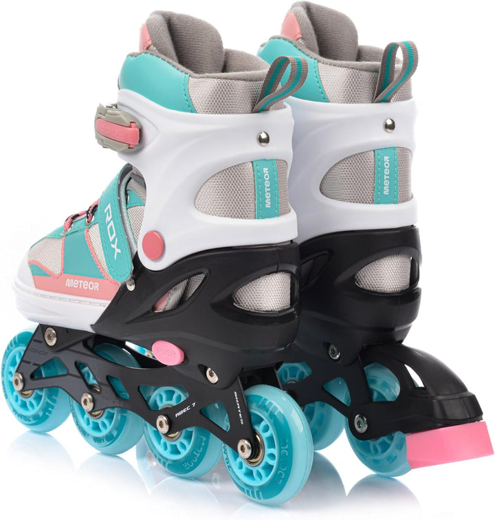 meteor® Inliner Rollen Inline Skates Mädchen und Jungen Inliner Kinder Inline Skates ABEC7 Rollen in
