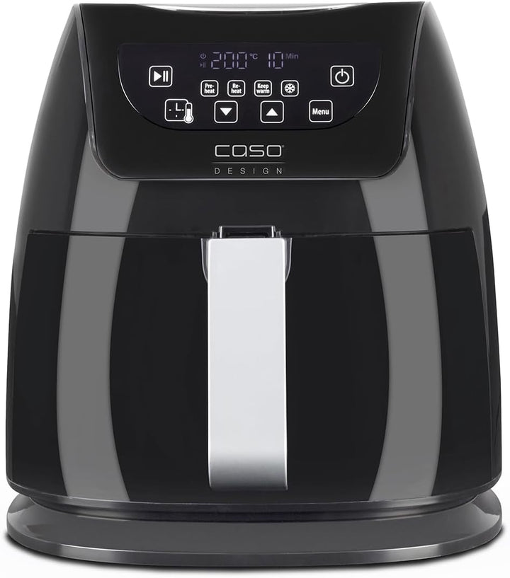 CASO | AF 255 Heissluftfritteuse 3 L, inkl. Grill-Rost | 1 kg, 60-200°C, Leistungsstark 1400 W, ohne