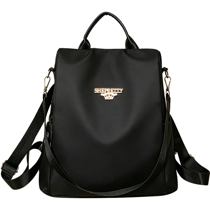 shepretty Wasserdichter Diebstahl-Rucksack für Damen 3-8864schwarz, 3-8864schwarz